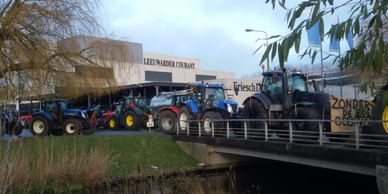 Boeren- Protest - Leeuwarder Courant