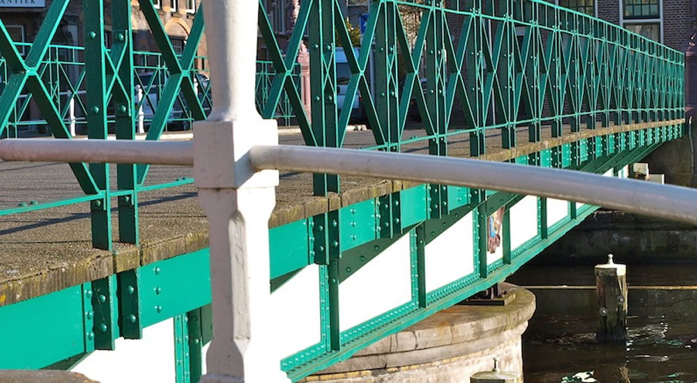 Eerste Kanaalbrug close-up