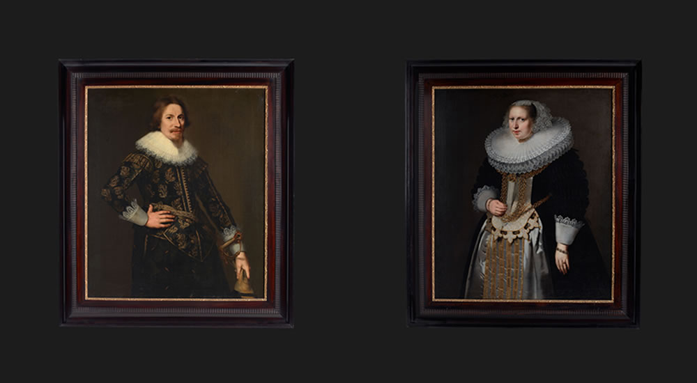 Rembrandt en Saskia