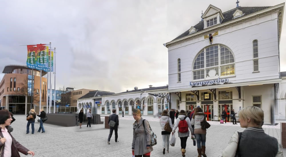 Stationsgebied impressie