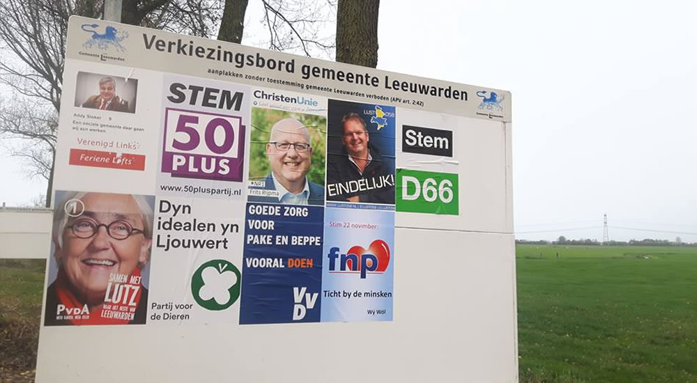 verkiezingsposter